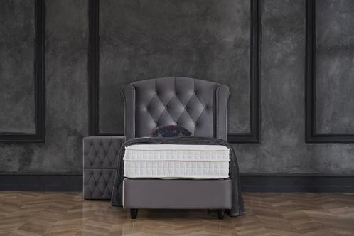 Opberg Boxspring Aurora - Antraciet, Huis en Inrichting, Slaapkamer | Boxsprings, Overige kleuren, Nieuw, Verzenden