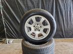 BMW E60/E61 velgen met zomerbanden, Ophalen, Gebruikt, 16 inch, Banden en Velgen