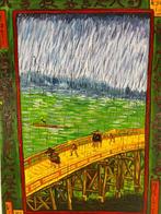 The Bridge in Rainfall - Utagawa Hiroshige, After - Japan