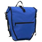 vidaXL Fietstas Blauw 32.5 x 17 x 57 cm Polyester, Verzenden, Nieuw