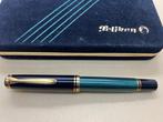First year Pelikan M800 green and black old style F - Vulpen, Nieuw