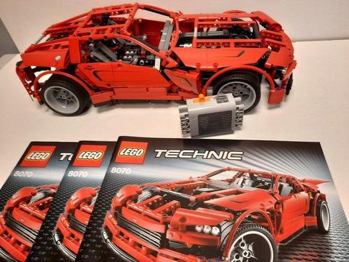 Lego Set - 8070 - Technic - LEGO Technic 8070 Super Car, Kinderen en Baby's, Speelgoed | Duplo en Lego