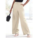 Buffalo Linnen broek met wijde pijp en zakken, luchtige, Kleding | Dames, Verzenden, Nieuw