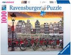 Amsterdam Fietsenstalling (1000 stukjes) | Ravensburger -, Nieuw, Verzenden