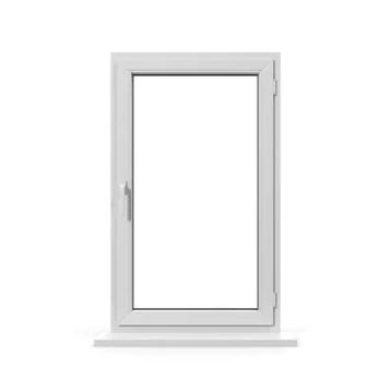 Draaikiep raam – 1800x1550mm – Wit/Antraciet