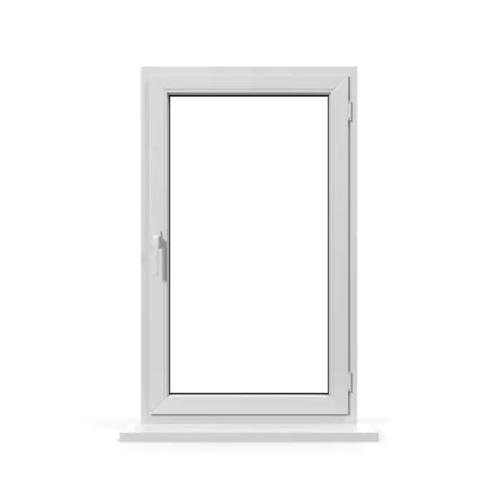 Draaikiep raam – 1800x1550mm – Wit/Antraciet, Doe-het-zelf en Verbouw, Kozijnen en Schuifpuien, Inclusief glas, Nieuw, Kunststof