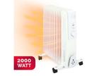 Alpina Elektrische Olieradiator YL-A07S09 - 2000W, Doe-het-zelf en Verbouw, Verwarming en Radiatoren, Verzenden, Nieuw