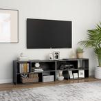 vidaXL Tv-meubel 149x30x52 cm spaanplaat hoogglans grijs, Huis en Inrichting, Kasten | Televisiemeubels, Nieuw, Verzenden