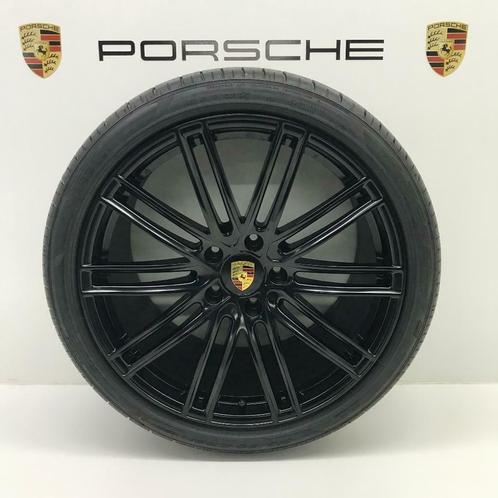 Porsche Panamera (971) ORIGINELE 21inch Turbo IV GTS velgen, Auto-onderdelen, Banden en Velgen, 21 inch, Zomerbanden, 315 mm, Personenwagen