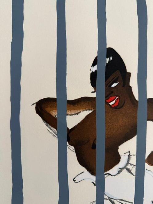 Colin Paul (1892-1985) - Derriere les barreaux II, Antiek en Kunst, Antiek | Overige Antiek