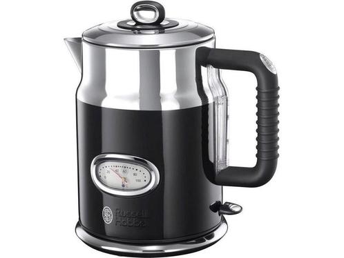 Russell Hobbs 21671-70 Retro Classic Noir Waterkoker - Zwart, Huis en Inrichting, Woonaccessoires | Overige, Zo goed als nieuw
