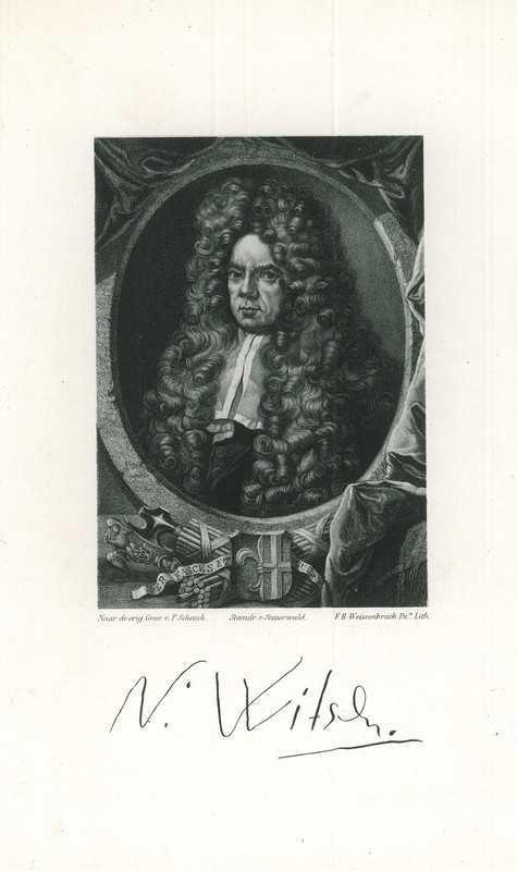 Portrait of Nicolaes Witsen, Antiek en Kunst, Kunst | Etsen en Gravures