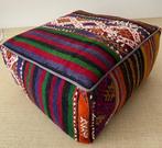 Kelim Poef - Kelim - 48 cm - 48 cm, Antiek en Kunst
