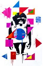 Utopia - Monkeys and Blue Bubble