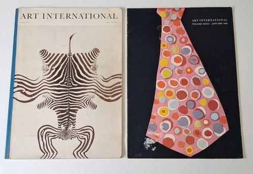Art International Magazines: 1967, April 20 Volume XI/4 & 19, Boeken, Literatuur, Verzenden