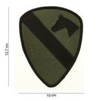 Cavallerie patch embleem van stof art. nr. 3061