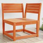 vidaXL Tuinhoekbank 73x73x78 cm massief grenenhout wasbruin, Tuin en Terras, Tuinsets en Loungesets, Verzenden, Nieuw