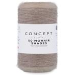 Katia Concept 50 Mohair Shades - 07 taupe - Mohair Garen, Hobby en Vrije tijd, Ophalen of Verzenden, Nieuw