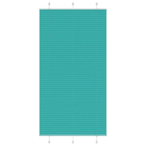 vidaXL Plissé rolgordijn 105x200cm stofbreedte 104,4cm, Huis en Inrichting, Stoffering | Gordijnen en Lamellen, Groen, Nieuw, Verzenden