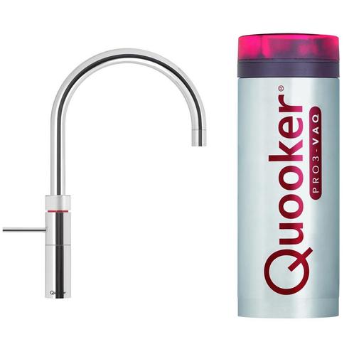Quooker Fusion Round Chroom met PRO3 VAQ-E Boiler, Doe-het-zelf en Verbouw, Sanitair, Kraan, Nieuw, Chroom, Ophalen of Verzenden