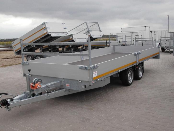 Nieuwe plateauwagens levertijd 1 MINUUT! Goedkoper kan niet, Auto diversen, Aanhangers en Bagagewagens, Nieuw