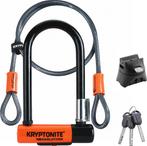 Kryptonite Evolution Mini-7 Beugelslot met Kabel – Fiets –, Ophalen of Verzenden, Nieuw, Onbekend