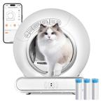 NIEUW, INCL. 2 GARANTIE Automatische kattenbak + accessoires, Dieren en Toebehoren, Kattenbakken, Ophalen of Verzenden, Zelfreinigend