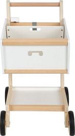 Small Foot - Houten Supermarkt Winkelwagen Wit, Ophalen of Verzenden, Nieuw