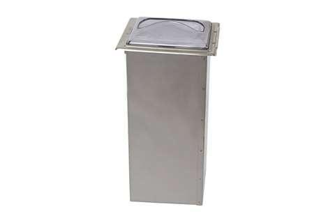 Inbouw servetdispenser met RVS koker - transparant front..., Zakelijke goederen, Horeca | Overige, Verzenden