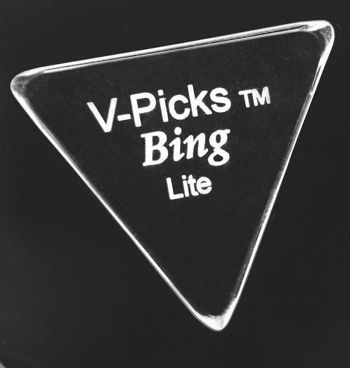V-Picks Bing Lite Dulcimer plectrum 1.50 mm, Muziek en Instrumenten, Instrumenten | Toebehoren, Nieuw, Ophalen of Verzenden