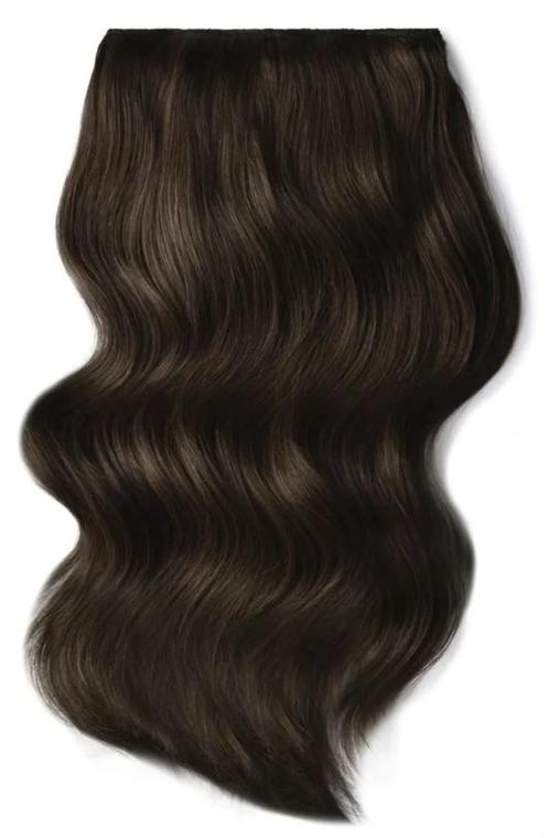 Remy Human Hair extensions Double Weft  20 - bruin 3#, Sieraden, Tassen en Uiterlijk, Uiterlijk | Haarverzorging