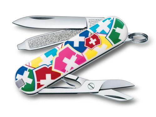 Victorinox Classic SD Printed Colors Zakmes 7 functies, Huis en Inrichting, Keuken | Keukenbenodigdheden