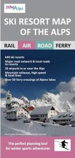 9781858797250 Ski Resort Map of the Alps, Boeken, Verzenden, Nieuw