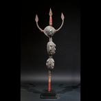 Groot scepter drietand - Fétiche Vaudou - Fon - Benin