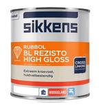 Sikkens Rubbol BL REZISTO HIGH GLOSS huidvetvaste watergedra, Doe-het-zelf en Verbouw, Verf, Beits en Lak, Ophalen of Verzenden