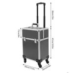 Professionele make-up trolley op wielen met lades, Huis en Inrichting, Kasten | Overige, Verzenden, Nieuw