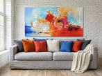 Monika Spiewak - Abstract - Oil Painting Stretched On The