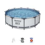 Steel Pro Max zwembad 366x100 cm (set), Kinderen en Baby's, Speelgoed | Buiten | Zandbakken, Nieuw, Verzenden
