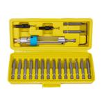 Benson Boor- en schroefset - snel wisselen - 20-delig - v..., Doe-het-zelf en Verbouw, Gereedschap | Boormachines, Ophalen of Verzenden