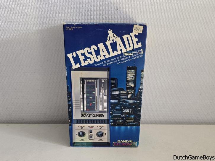 LCD Game - Bandai - Crazy Climber - Boxed, Spelcomputers en Games, Spelcomputers | Overige, Gebruikt, Verzenden