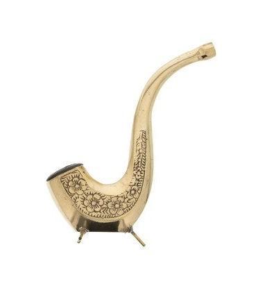 Brass Pipe Large 15cm, Verzamelen, Rookartikelen, Aanstekers en Luciferdoosjes, Nieuw, Ophalen of Verzenden
