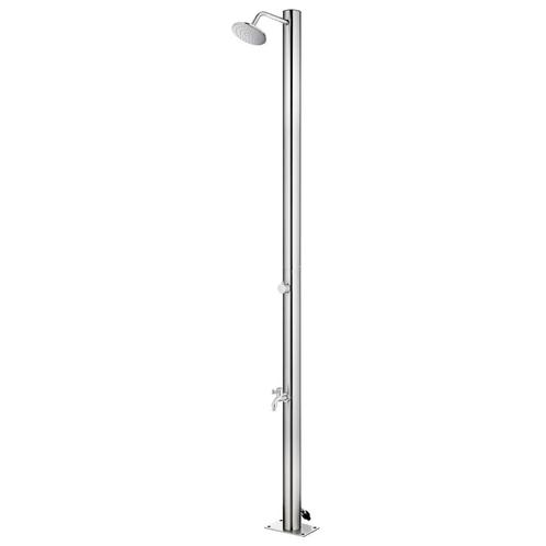 vidaXL Buitendouche 215 cm roestvrij staal, Tuin en Terras, Zwembad-toebehoren, Nieuw, Verzenden