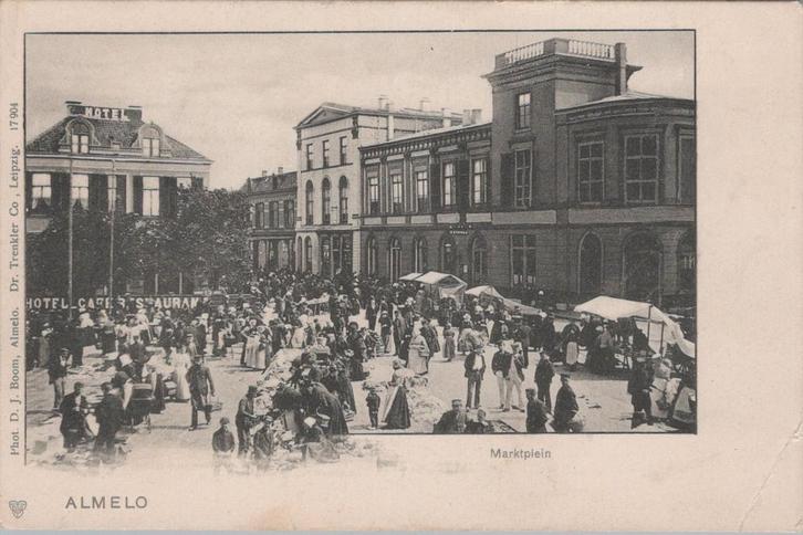 ALMELO - Marktplein, Verzamelen, Ansichtkaarten | Nederland