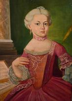 Franse school (XX) - Ritratto di dama