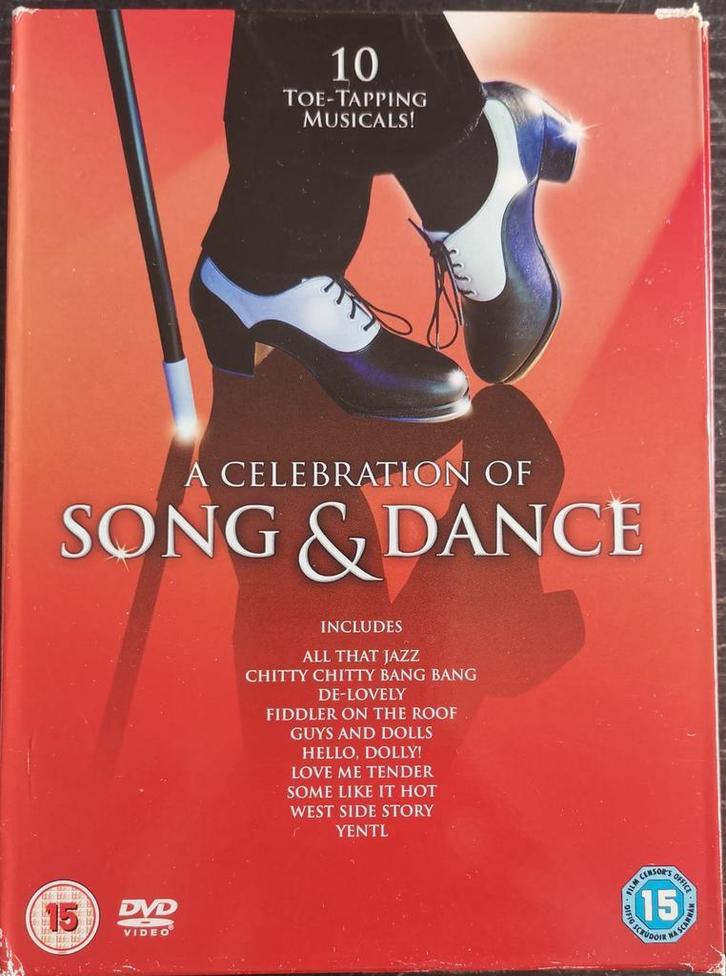 Song and Dance . 10 Musicals, Cd's en Dvd's, Dvd's | Tv en Series, Zo goed als nieuw, Boxset, Overige genres, Vanaf 12 jaar, Verzenden
