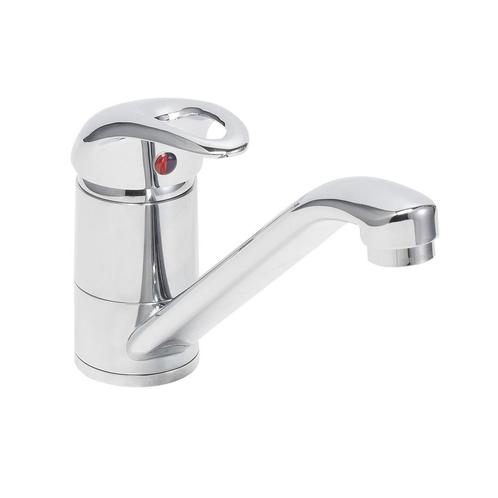 BWS Keukenmengkraan Luna Chroom, Doe-het-zelf en Verbouw, Sanitair, Kraan, Nieuw, Chroom, Ophalen of Verzenden