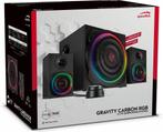 Speedlink Gravity Carbon RGB 2.1 Subwoofer Speaker System -, Audio, Tv en Foto, Luidsprekers, Verzenden, Zo goed als nieuw