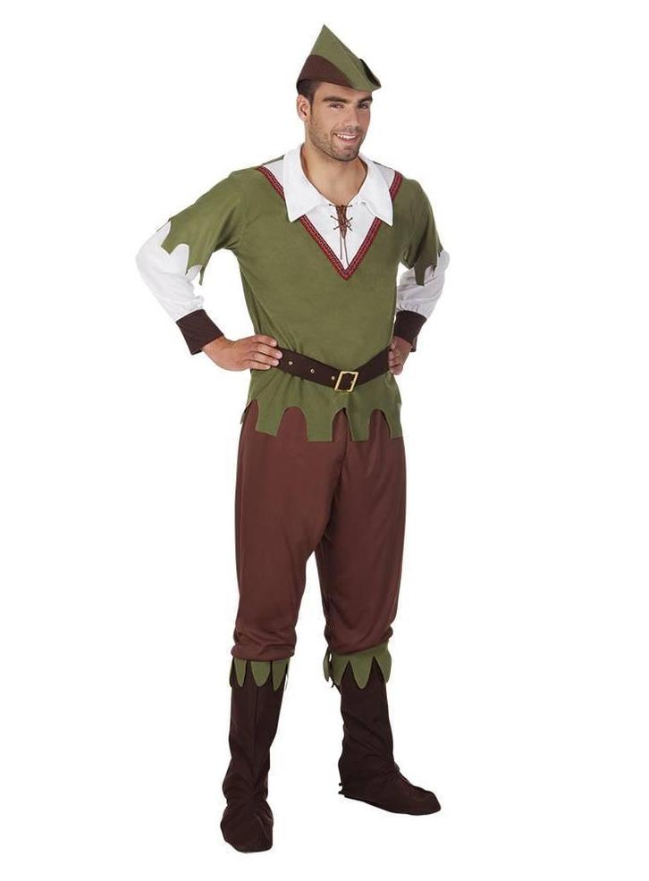 Robin Hood Kostuum Groen, Kleding | Heren, Carnavalskleding en Feestkleding, Nieuw, Verzenden