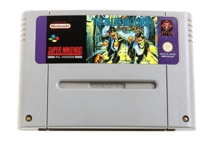 The Blues Brothers [Super Nintendo], Spelcomputers en Games, Games | Nintendo Super NES, Zo goed als nieuw, Ophalen of Verzenden