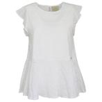 Verysimple • witte kanten top • 36 (IT42), Kleding | Dames, Tops, Verzenden, Nieuw, Maat 36 (S), Wit